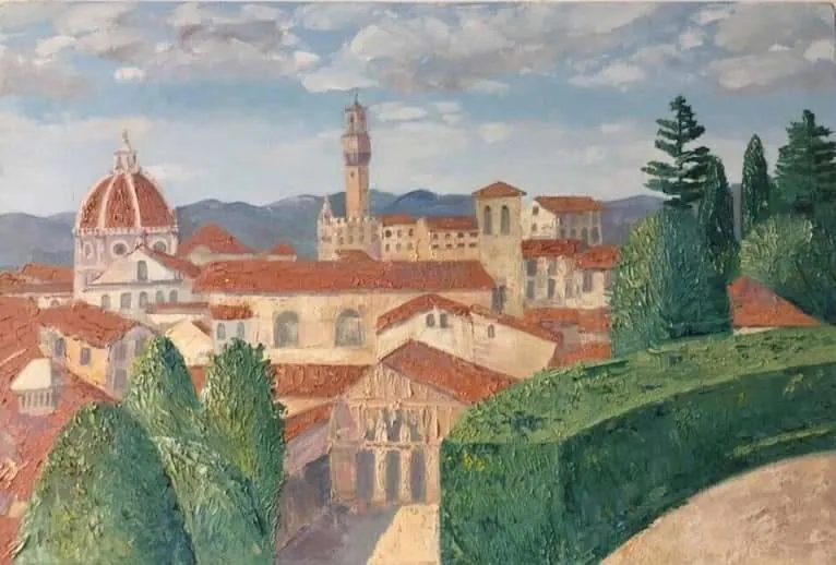 Флоренция. Масло, холст, 40 × 60 см
